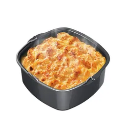 Non-stick Cake Baking Tray Basket Airfryer for Philips Baking Dish Pan Air Fryer Kitchen Tool