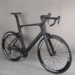 Nyaste 22 hastighetsfälgbroms Aero Road Komplett cykel TT-X41 med 105 gruppset tillgängliga 44-56 cm