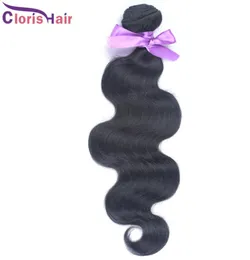 Weich und glatt 1 Bündel Malaysian Virgin Body Wave Hair begeistern billige unverarbeitete nasse und wellige Remy -Haarverlängerungen 1226qu1617974