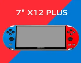 Yanwen Ship 7inch X12 Plus Mini Retro Handheld Console Player для NES FC Kids Portable Classic Game Controller Builtin 16GB45000546