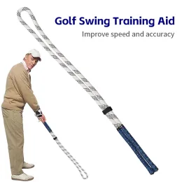 AIDS Golf Swing Aids Allenamento golf Aiuto allenatore portatile per regali di compleanno Golf Club Swing Swing Pract corda per gli amanti dei golfisti principianti