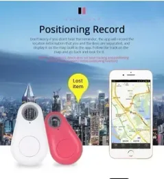 Alarm Mini Pet Smart Tracker Bluetooth 4.0 GPS Lokalizator alarmowy klęcznik kluczy dla psa psa