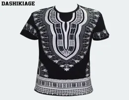 Dashigiage Unisex Women Men039S Африканская газики футболка Boho Hippie Kaftan Праздничный племенный цыган этнический топ традиционный блуз7616367