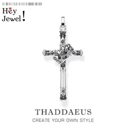 Pendanthalsband Majestic Cross Crown 2022 Jewelry Europe 925 Sterling Silver Symbolism lovar Shield och SafeT Gift F269H