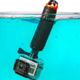 Acessórios água Flutuante Mança Mundial Montar acessórios flutuantes para o herói GoPro 11 9 8 7 5 Xiaomi Yi 4K SJCAM DJI OSMO Câmera de ação