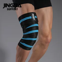 Safety 1PCS Fitness Pressurized Straps Gym Weight Lifting Squat Training Elastic Bandages Leg Knee Compression Wraps