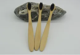MOQ 20PCS Bamboo Toothbrush Wood Tooth Brush Softbristle Bamboo Fiber木製ハンドル1387956