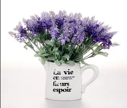 Lavender Artificial Bunch Silk Flowers Lavenders na przyjęcie domowe restauracja