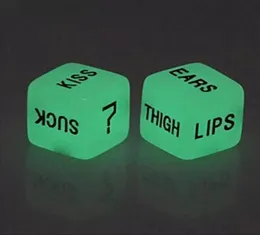 DICE TOYS Funny Glow in Dark Love Hitves Buy Coy Lovers Games Sex Party Toy Valentines Day Gift for Boyfriend Girlfriend2306688