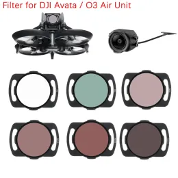Tillbehör Aluminiumlegeringsfilteruppsättning för DJI AVATA FPV Lens Filter Camera Optical Glass ND8/16/32/64 Cpl Polarizer Filters Accessoires
