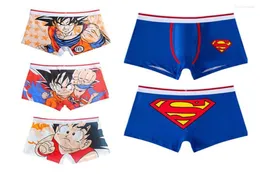 Underpants Anime Funny Men39s In biancheria intima Son Goku Kakarotto Shorts Boxer Shorts Man Cotton Mash Mash Maschio GiftUnderPan7416787