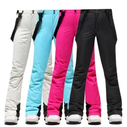 Pantaloni 2023 Nuovi pantaloni da sci inverno Donne da donna all'aperto di alta qualità I pantaloni da neve da neve caldi di alta qualità marchio