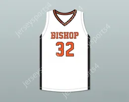CUSTOM Name Mens Youth/Kids SAM GARCIA 32 BISHOP HAYES TIGERS WHITE BASKETBALL JERSEY THE WAY BACK TOP Stitched S-6XL