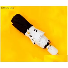 뜨거운 판매 우산 럭셔리 미틱 태양비 접이식 디자이너 우산 드롭 배달 홈 정원 하우스 키 조직 장비 DHYFH 패션