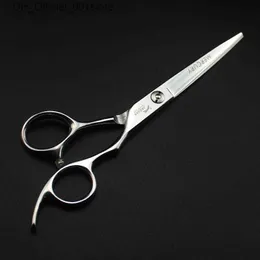 Forbici per capelli Scissori per capelli 6 Silver 440c Casella di taglio Jagua Barber Barbearia Acessorios Providence Tigeres Q240425