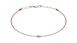 B01001F Linha de rosca vermelha Made Made String Chain Bracelets Breakets para Mulheres Jóias de Presente de Aniversário Y11192485686