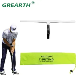 AIDS Golf Mettle Trainer Escermatore portatile Tputing Exerciser Mettle Gesture Assist Batting Gestture Allinee Aiuto Aiuto Accessori da golf