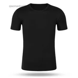 Herr t-shirts sommarmän ny högkvalitativ snabb-torr rund hals kort ärm sport t-shirt manlig gymtröjor