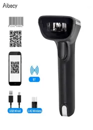 Aibecy Handheld 1D2DQR Barcode Scanner USB Wired Bar Code Reader Support TwoWay ManualAuto Continuous Scanning18533295