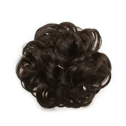 Çiçek Tomurcuk Tembel Sarmal Artefakt Sentetik Fiber Top Head Wig Döngü Peruk Saç Sözleşmesi