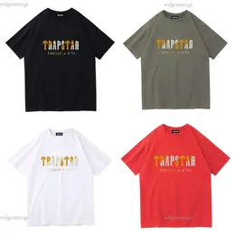 مصمم أزياء قصير الصيف رجال Trapstar T Shirt Cotton Streetwear Tshirt Women Mestered Men Trap Star Shirt جودة عالية الأكمام.