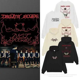 Erkek Hoodies Sweatshirts Sonbahar Kadın Hoodie Y2K NCT Dream Song Dream () Scape Pamuk Sweatshirt Erkek Kadın Moda Harajuku Kazak Giysileri 240424