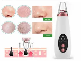 Blackhead Remover Vacuum Pore Cleaner Electric Nose Face Deep Cleansing Skin Care Machine Födelsegåva Skönhet Verktyg Drop Ship3917577