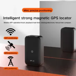 الملحقات Mini GPS Car Tracker App App Antilost Device Voice Control Locator Highdefinition microphone wifi+lbs+GPS for 2g sim