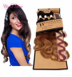 double weft extensions body wave hair weaves 220gram synthetic braiding hair bundle with lace closuresew in hair extensions weave5669888