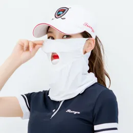 Caps TTYGJ Golf Sunscreen Mask Manufacturer Wholesale Ice Silk Mask for Men and Women Neck Riding Mask Cool and Breathable