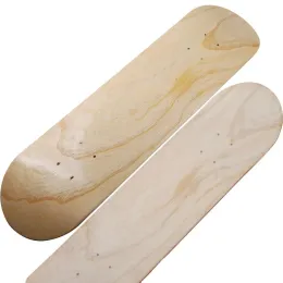 Brädet 79 lager Maple Skateboard Deck Double Rocker Mini Cruiser Dance Skateboards Natural Maple Wood Skate Board Hög Elasticitet