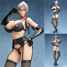 액션 장난감 그림 41cm Kangoku Gakuen Shiraki Meiko B 스타일 PVC 액션 피겨 섹시한 컷 소녀 애니메이션 헨타이 모델 인형 수집 선물 장난감 Y240425RUE4