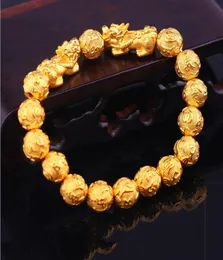 Bransoletka Wietnam Kylin Mythical Lucky Buddha Bead Six Words Men Bracelets9037495