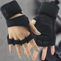 Trening rękawiczki na rękawiczki na nadgarstki dla mężczyzn i kobiet rękawiczki do ćwiczeń do podnoszenia jazdy na siłowni fitness trening krzyżowy oddychający