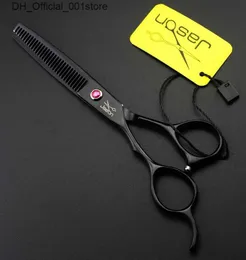 Hair Scissors Hand esquerda Jason HD-26 Preto 5,5 polegadas/ 6,0 polegadas Corte de cabelo/ scissorsors17,5 cm Frete de tesoura grátis q240425