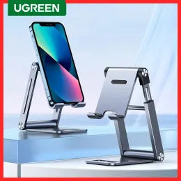 Stand Ugreen Stand per telefono Alluminio Porta del telefono regolabile per il telefono per iPhone 15 14 13 12 Pro Max Xiaomi Samsung Tablet Support