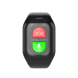 Tillbehör Waterproof 4G LTE GSM ELDERLY SOS -knapp armbandsarmband Emergency Alarm GPS WiFi Spårning Hjärtfrekvens Blodtryck Monitor