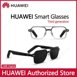 سماعات الرأس الأصلية Huawei Eyewear 3th Gen Smart Glasses Open Open Acoustic تصميم | راحة ملائمة | عمر بطارية متين