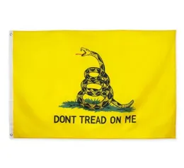 DHL Americal Flags America Stars and Stripes Flags USA Presidential 90x150cm Dont Tread on Me Tea Party Rattle Snake Gadsden Flag5414608