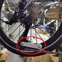 Инструменты Mr.Tiparts складной крючок велосипедной цепи для Brompton для Birdy Bike Chain Cheape Extender Extender