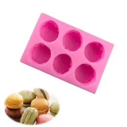 Moulds Macarone Dessert Molds Pastry Muffin Fondant Chocolate Scented Candle Silicone Mould DIY Baking Tools Bakery Kitchen Accessories