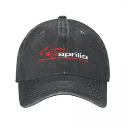 Ball Caps Aprilia Racing Baseball Cap For Men Women Distressed Denim Washed Snapback Hat Motor Motocross All Seasons Travel Hats