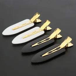 4pcs professionelle nahtlose Haarklammern Keine Biegung Faltenstifte Make -up Clip Haarnadel Barrette Salon Styling Accessoires