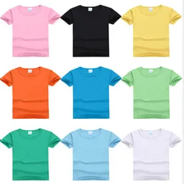 Neuer Designer Casual Multiple Solid Color Short Sleeve T-Shirt für Männer Frauen Kinder gute Qualität Crew Neck Tees Sommerliebhaber Familie Tops