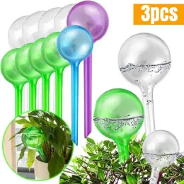 Kits 3pc Bulbos de rega de plantas automáticas Bolas de água auto -rega do sistema de irrigação por gotejamento de dispositivos de água para plantas de flores de jardim