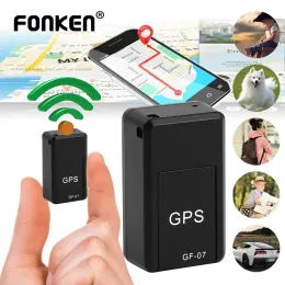 Rastreadores FONKEN MINI GPS RATURADOR LOCALIZADOR DE POSIÇÃO DE RECORDEÇÃO DOVISO ANTILOST Suporte a operação remota Telefone celular gravação de voz GPRS