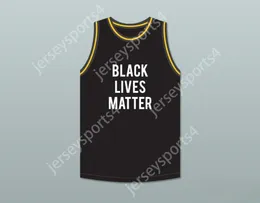 Custom Nay Name Mens 청소년/어린이 Tamir Rice 12 Black Lives Matter Basketball Jersey Stitched S-6XL