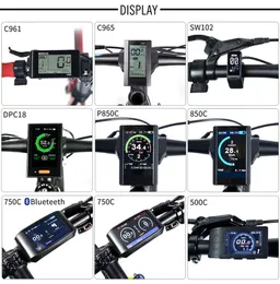 Electric Bike Speedometer LCD Display DPC18 850C 500C SW102 C965 C961 750C Bluetooth for BAFANG BBS Mid Drive Motor Bicycle ebike 6516352