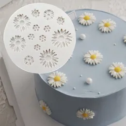 Stampi mini margherita in silicone 3d stampi per la torta artigianale caramella cioccolato cioccolato per la cottura della pasticceria ghiaccio stampo m2597