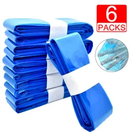 Påfyllningar 6st Bady Diaper Refill Påsar för twistclick för Sangenic Tommee Tippee för Angelcare Trash Bucket Replacement Liner Garbage Bag